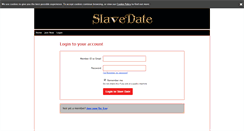 Desktop Screenshot of my.slavedate.co.uk